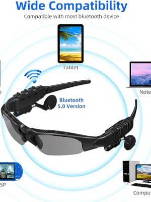 Wireless Bluetooth Headset Sunglasses - Zambeel
