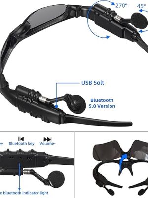 Wireless Bluetooth Headset Sunglasses - Zambeel