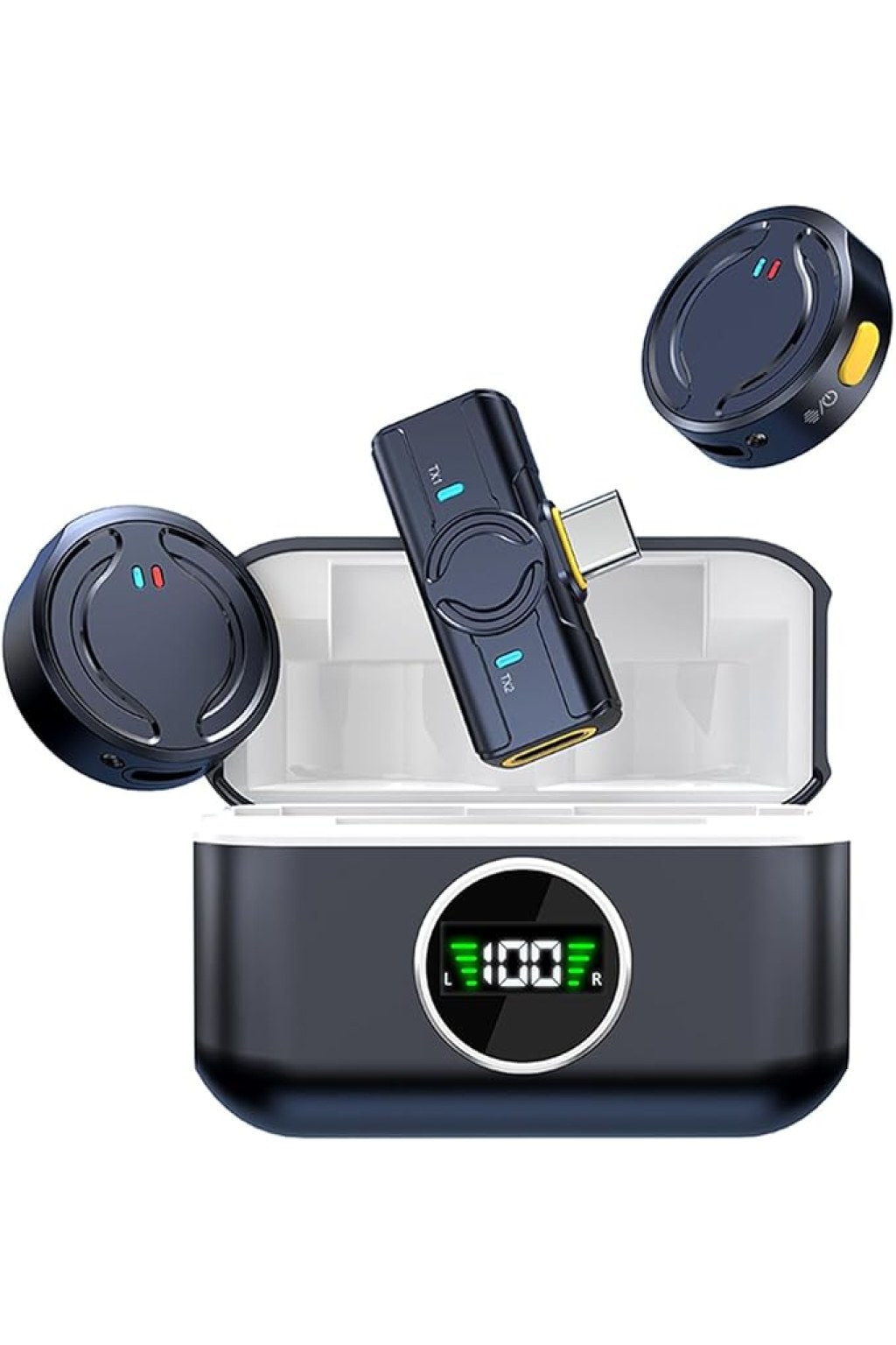 wireless-microphone-with-charging-cabin-1550414 Wireless Microphone With Charging Cabin - Zambeel